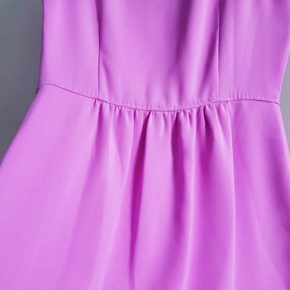 NWT J.Crew Sleeveless Lavender Lilac Purple Dress - women's Size 4 - Picture 6 of 9